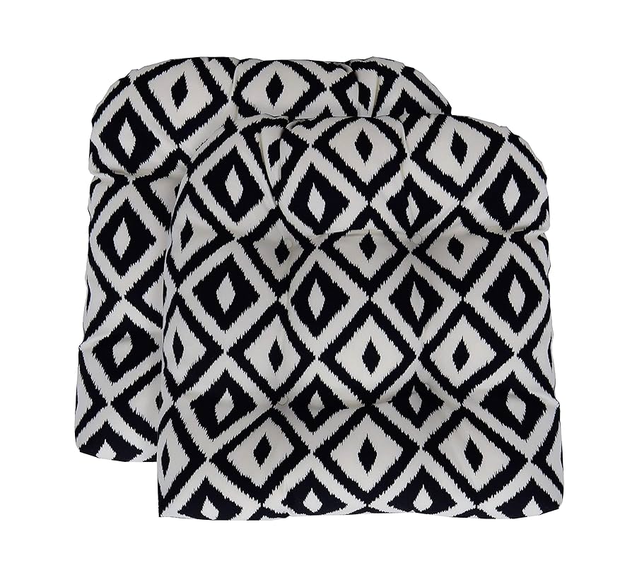 Amazon.com: RSH DECOR: Tufted U-Shape Wicker Seat Cushions
